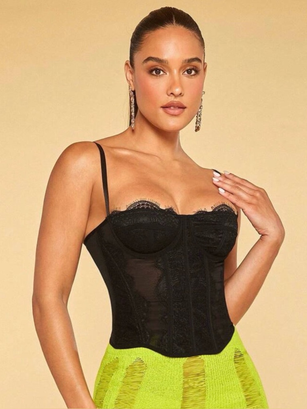 Lace Corset Top